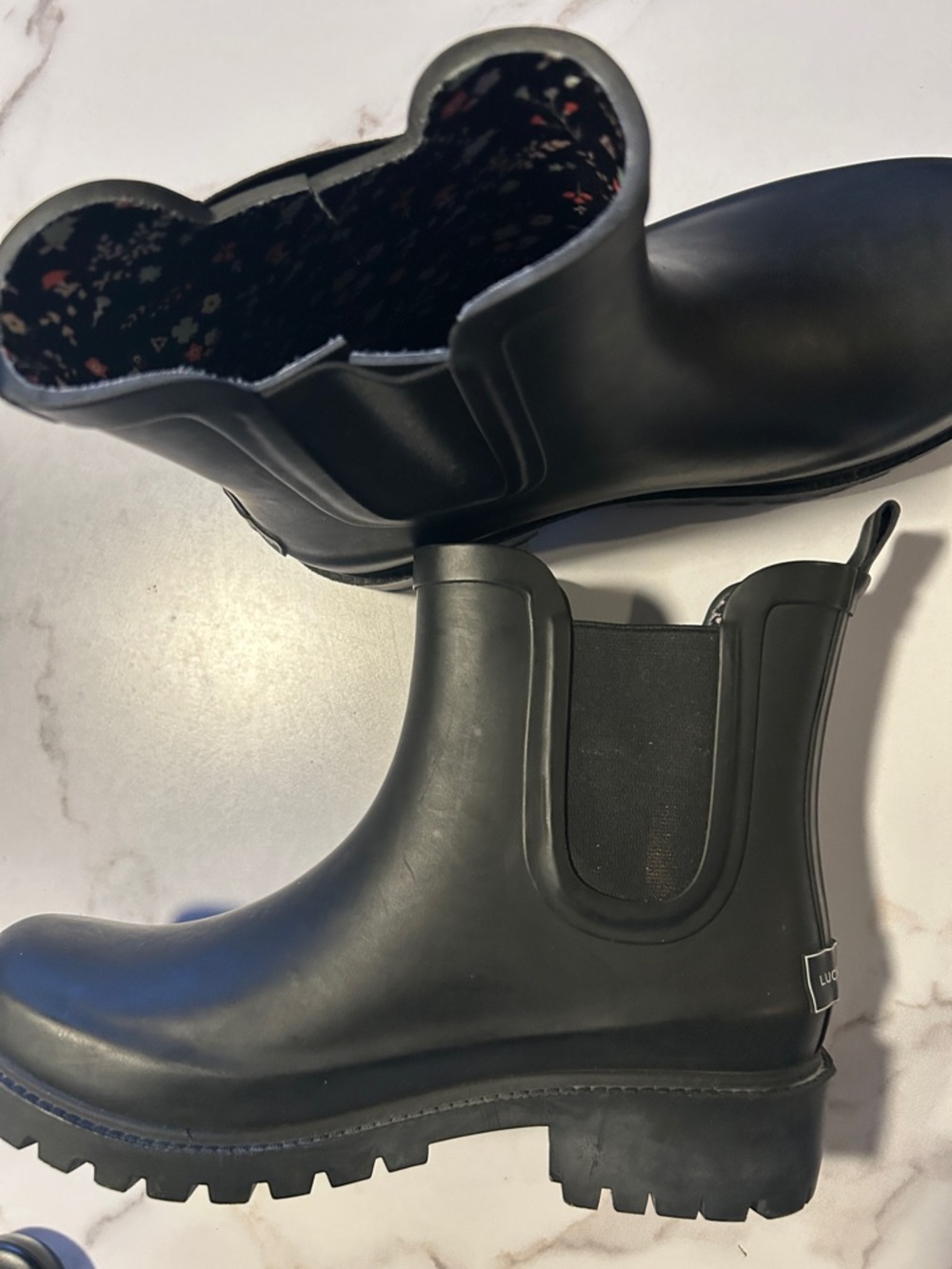 Lucky Brand Black Rain Boots